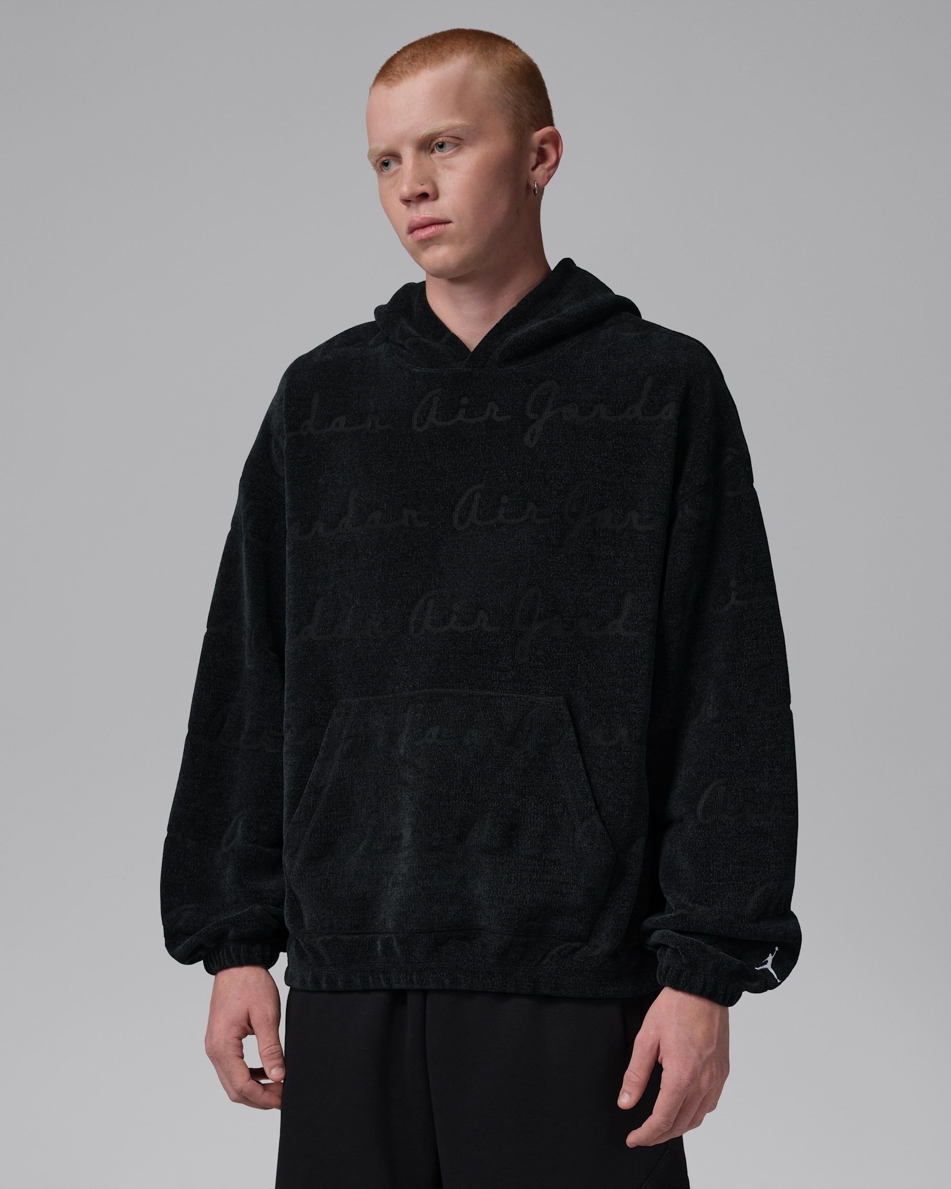 Jordan Flight Men's Jacquard Pullover Hoodie. Nike SG